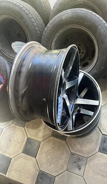 Литые Диски R 15 Vossen, Комплект, отверстий - 4, Б/у — 4