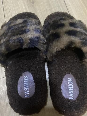 Домашние тапочки: Домашние тапочки, 36, 37, Новый, цвет - Коричневый — 2