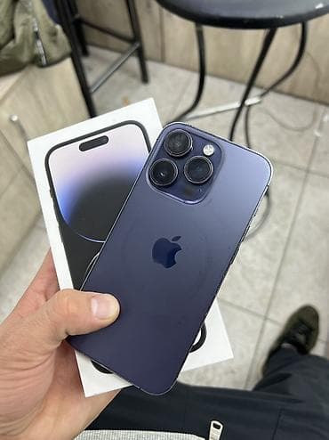 raspberry pi 4: IPhone 14 Pro, Б/у, 128 ГБ, Deep Purple, Защитное стекло, 82 % — 1