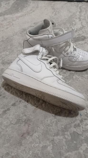 nike air force оригинал: Мужские кроссовки, 41, Nike, Б/у, цвет - Белый, Самовывоз — 2
