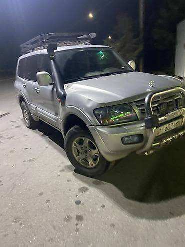 4 4: Mitsubishi Pajero: 2001 г., Механика, Дизель, Внедорожник — 2