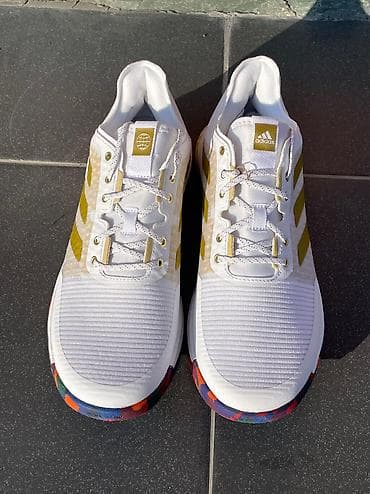 футбольный бутс: Мужские кроссовки, 40, Adidas, Новый, цвет - Белый, Бесплатная доставка — 3