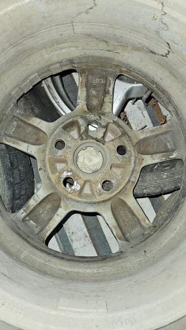 цена титановых дисков на 13: Литые Диски R 15 Комплект, отверстий - 5, Б/у — 6
