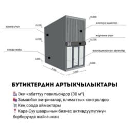 Сдаю Торговое место, В бизнес центре, 30 м² Действующий, С ремонтом, Склад at lalafo.kg Сдаю Торговое место, В бизнес центре, 30 м² Действующий, С ремонтом, Склад