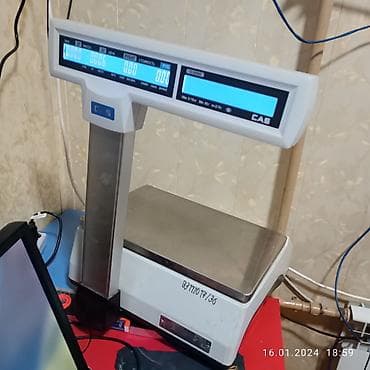 Весы с печатью этикеток, 3 штуки (б/у) (Digi 15 000 тысяч) — 5