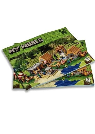 машинки на управление: Конструктор My World (по мотивам Minecraft) — большой набор для сборки — 5