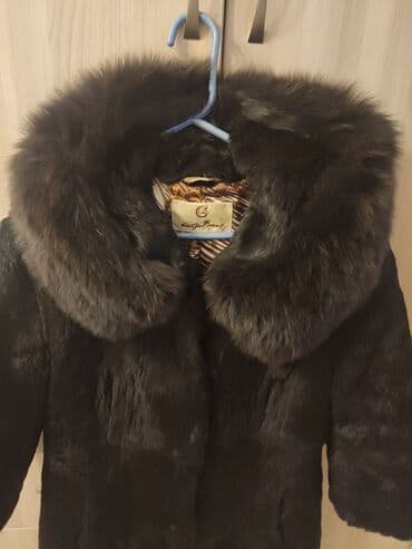 шуба 42 размер: Шуба, Коён, Тизеден, Кытай, Капюшону бар, 2XL — 4
