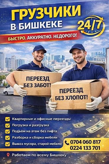 Грузчик. Ала-Арча ТРЦ