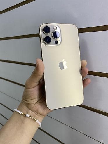 IPhone 13 Pro Max, Б/у, 512 ГБ, Золотой, В рассрочку, 100 %