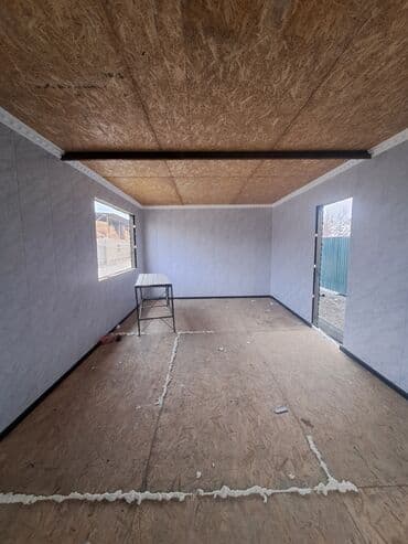 дом из сип панеля: Модульное строение/бытовка с утеплением и внешней отделкой. Описание — 6