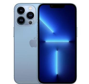 IPhone 13 Pro, Б/у, 128 ГБ, Sierra Blue, Защитное стекло, Чехол, 76 %