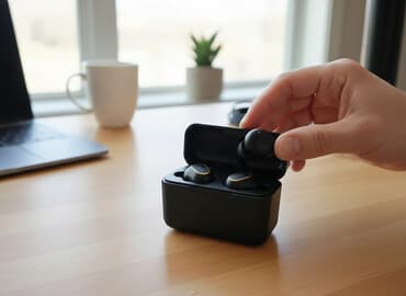 Беспроводная петличная микрофонная система Hoco (2 передатчика + 1