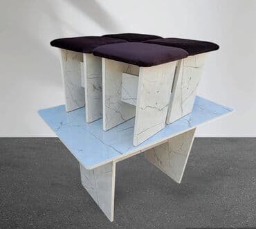 стол и четыре стула: Кухонный стол и стул, Новый, Самовывоз, Платная доставка — 3