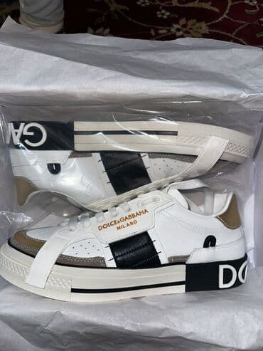 красовка женские: Кроссовкалар, 39, Dolce & Gabbana, Жаңы, түсү - Ак, Өзү алып кетүү — 1