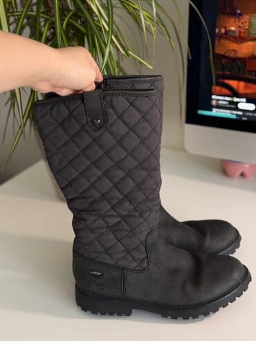 кроксы крокс crocs: Сапоги, 36, Clarks, Б/у, цвет - Синий, Платная доставка, Самовывоз — 3