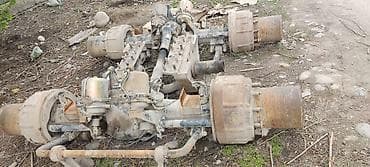 запчасть на трактор: Комплект узлов от грузового автомобиля (рама и ходовая часть) - Рама — 1