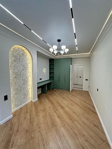 3 комнаты, 77 м², Асанбай мкр Элитка, 2 этаж, Свежий ремонт — 1