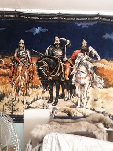 Ковер Б/у, Миллионник, Шелк, Безналичная/наличная оплата