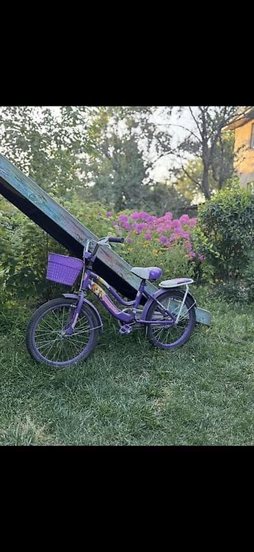 Детский велосипед, 2-колесный, 6 - 9 лет, Для девочки, Б/у