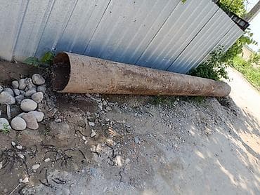 кабельный лоток: Металлопрокат: круглые трубы, Сталь, Другой метод, Без покрытия, В розницу, Б/у — 6