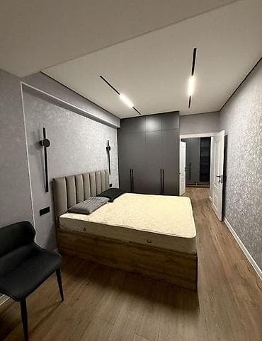 хата кок жар: 2 комнаты, 61 м², Кок-Жар мкр 9 этаж, Дизайнерский ремонт — 3