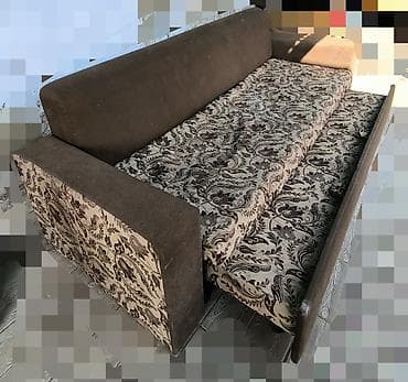 пороллон: Прямой диван, Б/у — 1