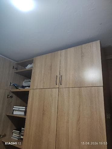 solutions elementary: Шкаф-купе/распашной модульный из ЛДСП под дуб (светлый) - — 2