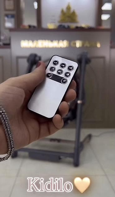 детское пианино синтезатор: Стульчик для кормления, Другой бренд, Трансформер, цвет - Серый — 4