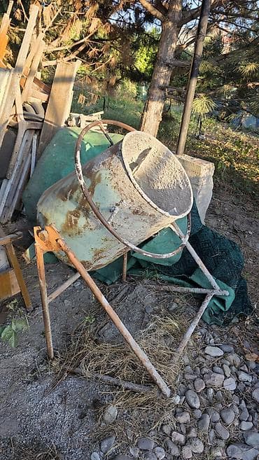 Бетономешалка Ручная, Малая (менее 150 л), Б/у