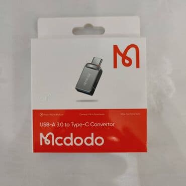 переходник type c на usb: OTG адаптер "Type-C папа" на "USB 3.0 Type-A мама" Mcdodo OT-873 — 2