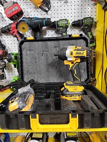 brushless: Аккумуляторный ударный гайковерт ROLF MT1840 в кейсе. - Бесщёточный — 2