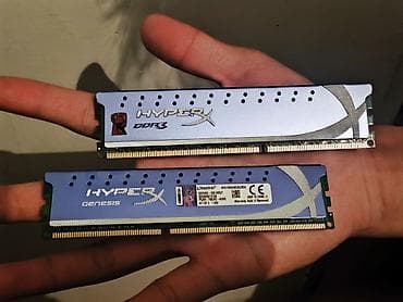 hiper x: Оперативная память (RAM) для ПК, Новый, HyperX, 4 ГБ, DDR3, 1600 МГц — 1