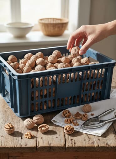 инструменты для кондиционеров: Грецкий орех в скорлупе - Цельные орехи в прочной скорлупе, отборные — 1