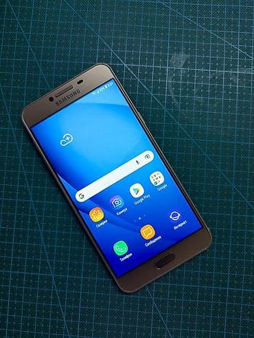 hoco w30: Samsung Galaxy C5, Б/у, 32 ГБ, цвет - Золотой, 1 SIM — 2