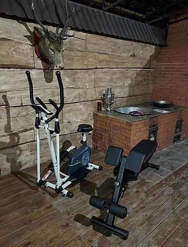 кама рама: Домашний тренажёрный комплект: эллиптический тренажёр 28.000тыс + — 2