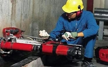 бетонный стойки: Алмазное бурение отверстий в бетоне, железобетоне, кирпиче и природном — 2