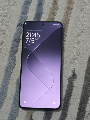 ми 8 флагман: Xiaomi, 14 Pro, Колдонулган, 1 ТБ, түсү - Кара, 2 SIM — 1