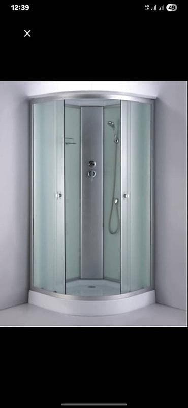 Поддоны для душа: Душевая кабина Полукруглая, Покрытие: Прозрачный — 2