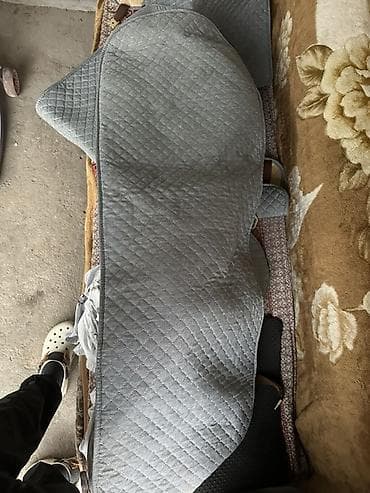 сиденья камри 50: Чехлы Тканевые, цвет - Серый, Toyota — 3