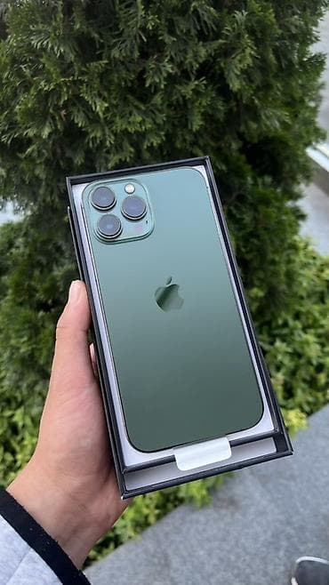 IPhone 13 Pro Max, Новый, 128 ГБ, Alpine Green, Коробка, 79 %