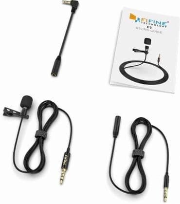 микрофоны бу: Микрофон для компьютера и для телефона 
Fifine C2 Black — 1