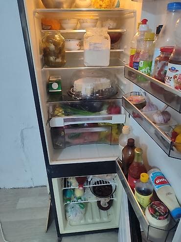 open box: Холодильник с нижней морозильной камерой, No Frost. Черный 16мин — 1