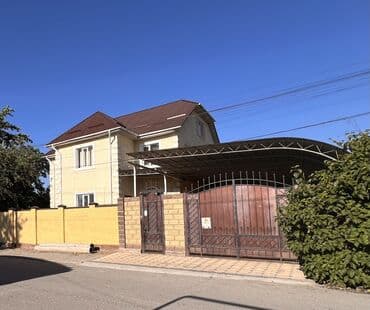 сдам частный дом без посредников рядом просп жибек жолу бишкек: 200 м², 7 комнат, Утепленный, Бронированные двери, Евроремонт — 2