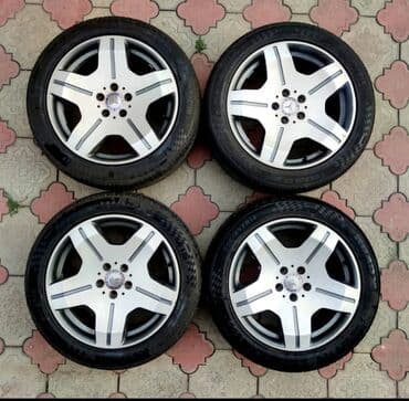 диски на авто bbs: Литые Диски R 18 AMG, Комплект, отверстий - 5, Б/у — 1