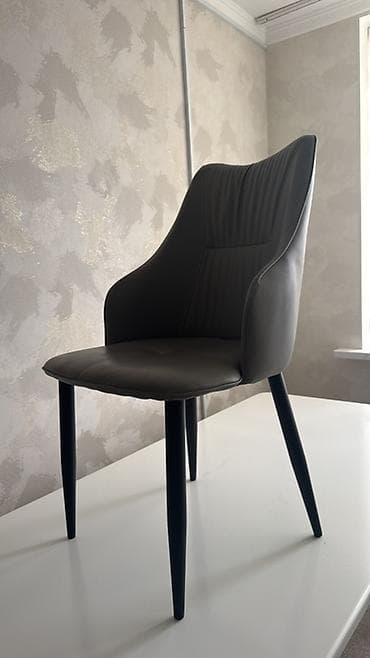 Кресла: Стул для кухни, Другой материал, цвет - Серый — 2