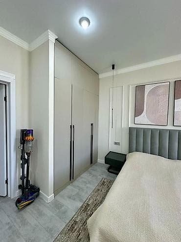 osh flat: 3 комнаты, 90 м², Асанбай мкр 12 этаж, Дизайнерский ремонт — 8