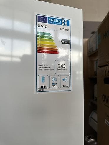 deco e4: Холодильник Ovio - Цвет: Белый (жемчуг) - Общий объем: около 256 л — 3