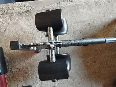 Медицинская мебель: Скамья для пресса и гиперэкстензии (многофункциональная) - Длинная — 1