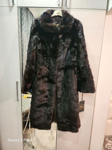 donna: Норковая шуба D&W (Donna Wers) - Натуральный мех норки, глубокий — 6