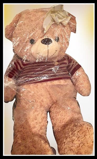 Продаю новые мишки. Большой мишка стоит 1500 сом Маленькая мишка 600